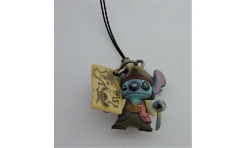 Disney Boneco Stitch Pirata com Espada e Mapa